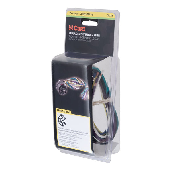CURT 7 Way USCAR Trailer Wiring Connector (MPN: 56229)