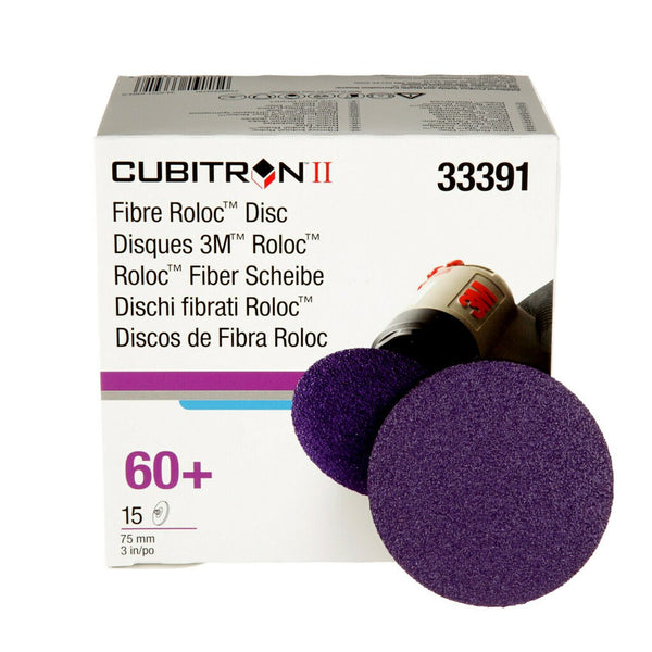 3M Cubitron II Roloc Fibre Disc (MPN: 33391)