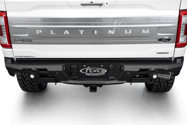 Black Label Ford F-150 Rear Bumper (MPN: R19020NA0103)