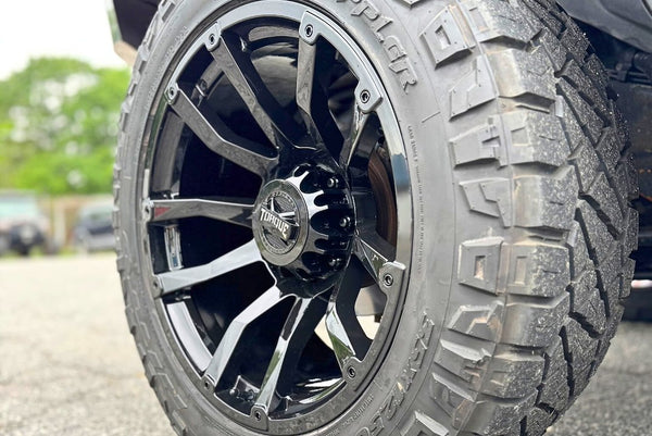Torque Wheels 22 Inch Gloss Black Impact Wheel (MPN: TW403C-22118105-25)