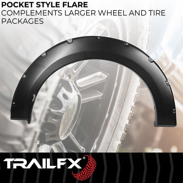 TrailFX Fender Flares (MPN: TFF3006S)
