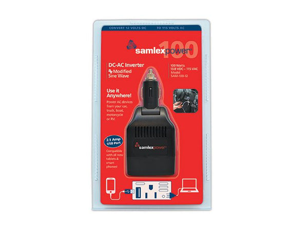 Samlex America Power Inverter (MPN: SAM-100-12)