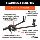 CURT TruTrack Weight Distribution Hitch (MPN: 17499)