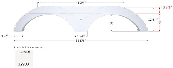 Icon Fender Skirt (MPN: 12908)