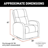 Thomas Payne Swivel Pushback Recliner (MPN: 2020129869)