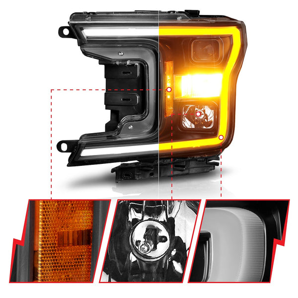 AnzoUSA Headlight Assembly (MPN: 111509)