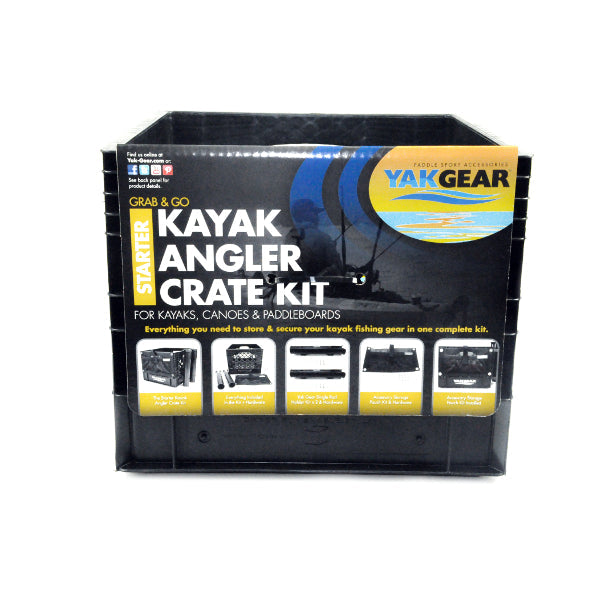YakGear Kayak Crate Starter Angler Kit (MPN: 01-0026-01)
