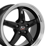 OE Wheels 17 Inch FR04B Aluminum Wheel (MPN: FR04B-D17090-5450-24BM)