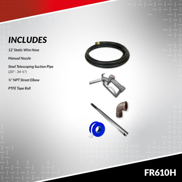 Fill-Rite H-Series Fuel Transfer Pump (MPN: FR610H)