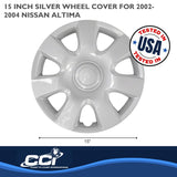 Coast To Coast 15 Inch Wheel Cover Set (MPN: IWCB94415S)