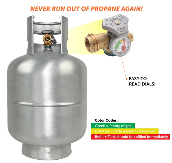 Flame King Portable Propane Tank (MPN: YSN230-ALM)