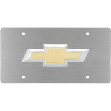 Cruiser License Plate with Chevy Bowtie Emblems (MPN: 70205)