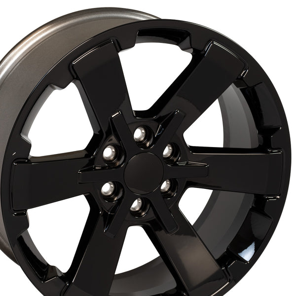 OE Wheels CV41B 22 Inch Aluminum Wheel (MPN: CV41B-22090-6550-24B)