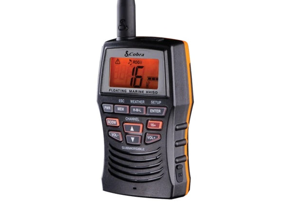 Cobra Electronics Handheld VHF Radio (MPN: MRHH150FLT)