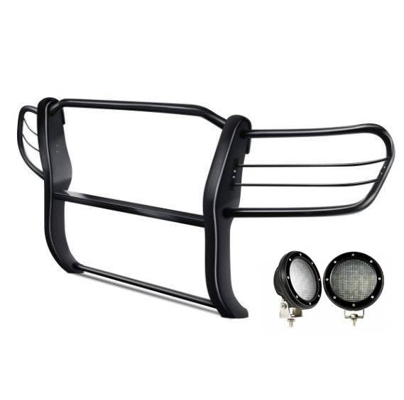 Black Horse Grille Guard Kit (MPN: 17SG598MA-PLFB)