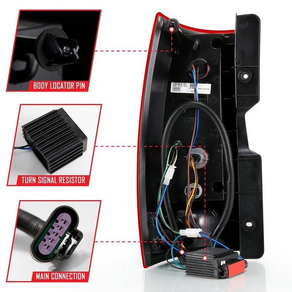 AnzoUSA Tail Light Assembly (MPN: 311323)