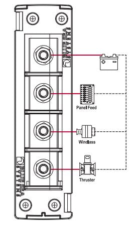 Blue Sea Fuse Block (MPN: 5196-BSS)