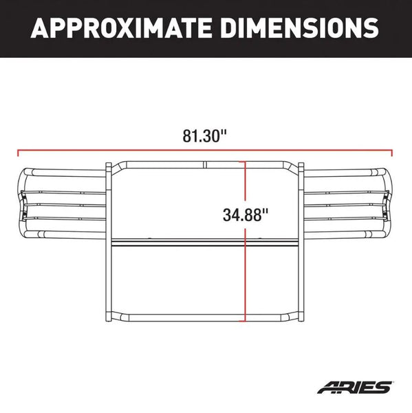 Aries Grille Guard (MPN: 4091)