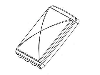 MaxxAir Roof Vent Lid (MPN: 10A40009K)