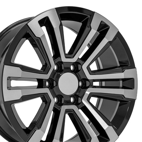 OE Wheels CV44 20 Inch Aluminum Wheel (MPN: CV44-20090-6550-24MB)