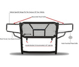Black Horse Off Road Grille Guard (MPN: RU-TOTU22-B)