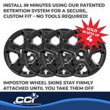 Coast To Coast Impostor Wheel Skin (MPN: IWCIMP420BLK)
