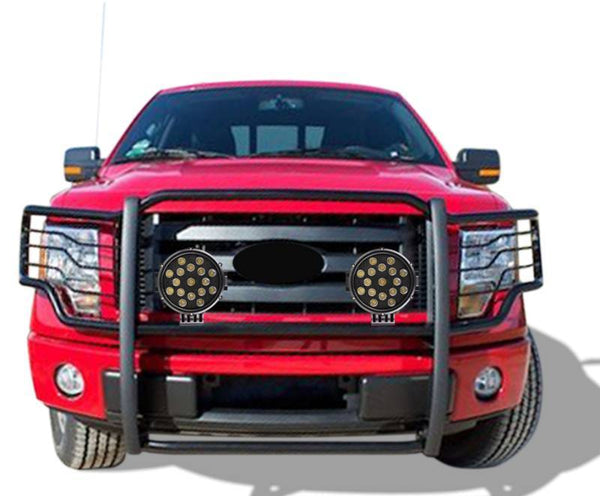 Black Horse Grille Guard Kit (MPN: 17FP30MA-PLB)