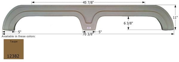 Icon Fender Skirt for Ameri-Camp Models (MPN: 12382)
