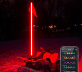 XKchrome 2nd Generation LED Flagpole (MPN: XK-WHIPB-STA)