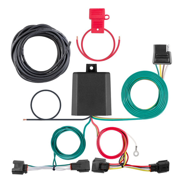 Curt Trailer Wiring Connector with 4-Way Flat Connector (MPN: 56445)