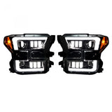 Recon Headlight Assembly With Halogen Bulbs (MPN: 264290BKC)