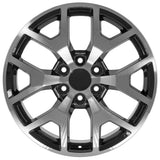 OE Wheels CV92 Aluminum Wheel (MPN: CV92-22090-6550-31MB)