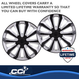 Coast To Coast 15 Inch Wheel Cover Set (MPN: 106115SB)