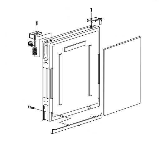 Norcold Refrigerator Door Replacement (MPN: 16004414008)