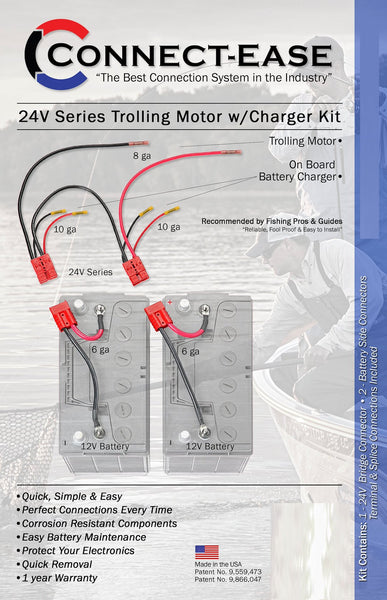 Connect-Ease Trolling Motor Wiring Kit (MPN: RCE24VBCHK)