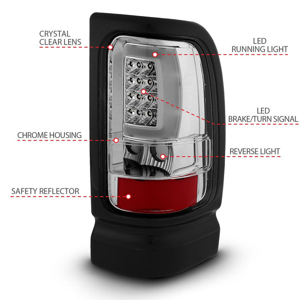 ANZO USA Tail Light Assembly (MPN: 311341)