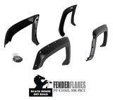 Black Horse Off Road Fender Flare (MPN: FF-CHSIL-SM-PKT)