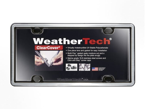 WeatherTech ClearCover License Plate Cover (MPN: 60027)