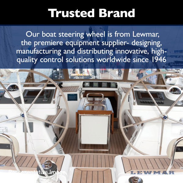 Lewmar Folding Steering Wheel (MPN: 89700407)