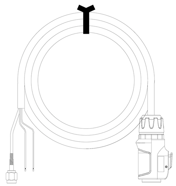 SIONYX Surveillance System Camera Power Cable (MPN: A015700)