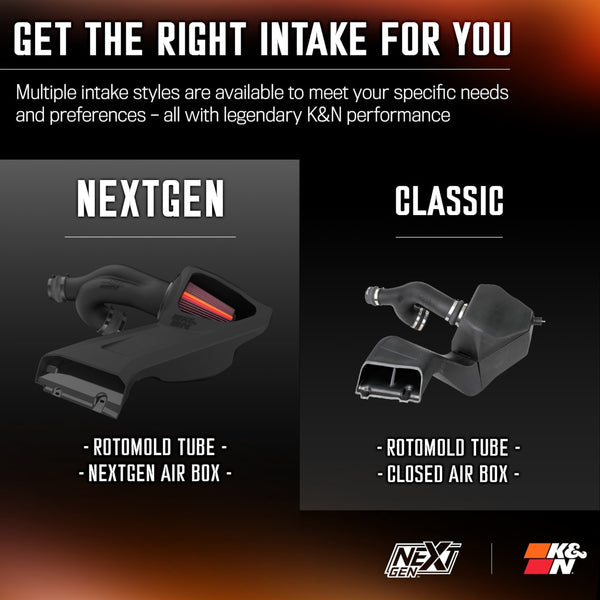 K&N Cold Air Intake System (MPN: 50-2609)