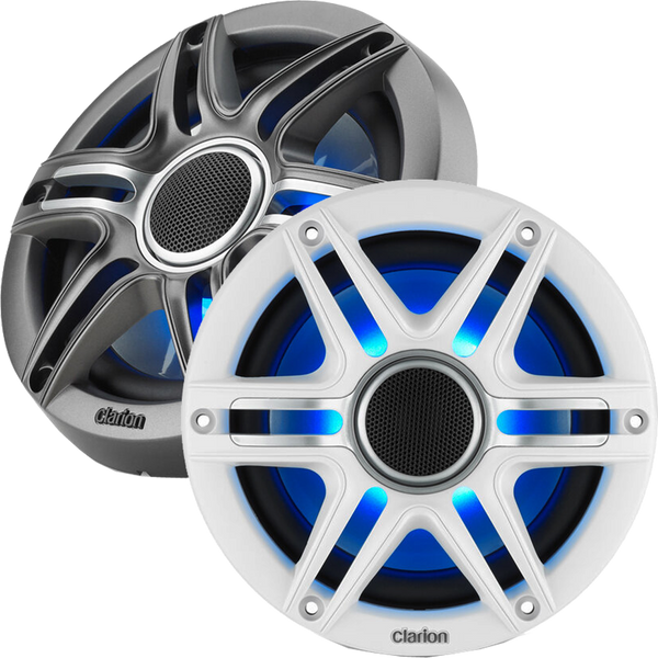 Clarion Marine Coaxial Speakers (MPN: CMSP-651RGB-SWG)