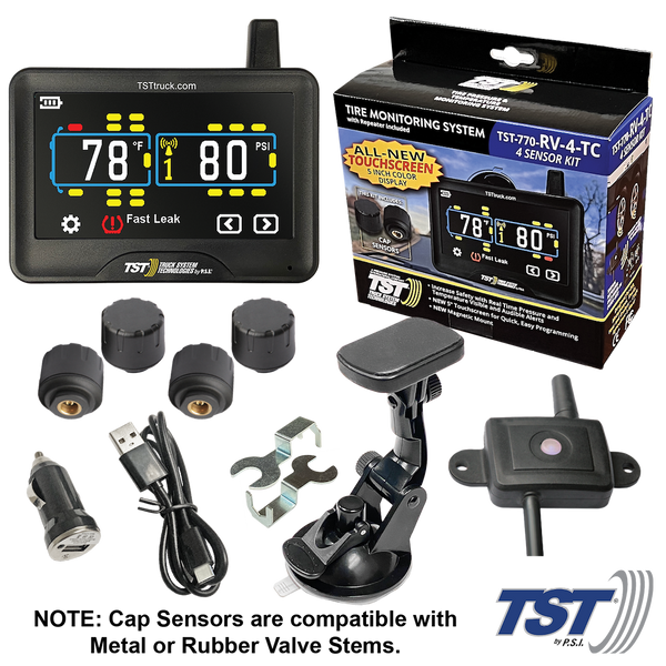 Truck System Technology Tire Pressure Monitoring System (MPN: TST-770-RV-4-TC)