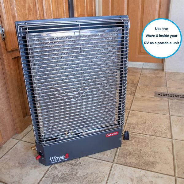 Camco Olympian Wave 6 Catalytic LP Gas Space Heater (MPN: 57341)