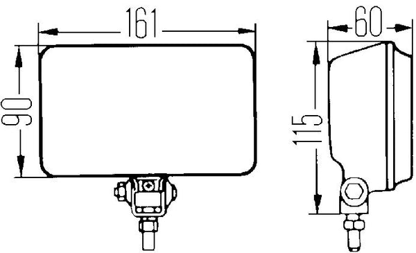 Hella Driving Fog Light 450 Series (MPN: 005860201)