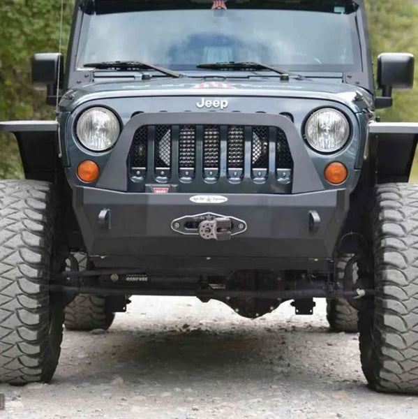 Rock Slide Engineering Rigid Shorty Rear Bumper (MPN: FB-S-100-JK)