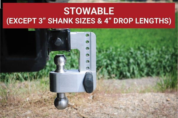 Weigh Safe Adjustable Trailer Hitch Ball Mount (MPN: LTB6-2.5)