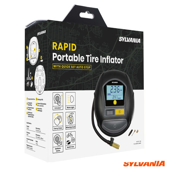 Sylvania Portable Tire Inflator (MPN: RTC1000.BX)