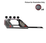 Black Horse Off Road Vigor Truck Bed Bar (MPN: VIRB02B-PLFR)