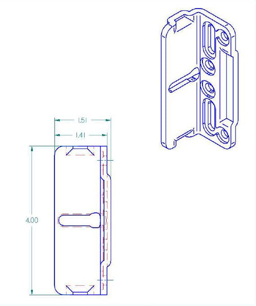 BAL RV Slide Out Bracket (MPN: P854750)